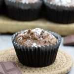 chocolate and coconut muffins