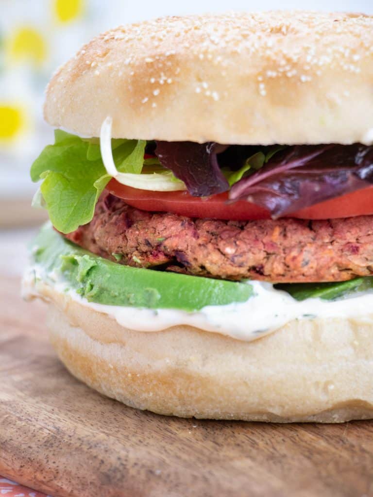 beetroot burger